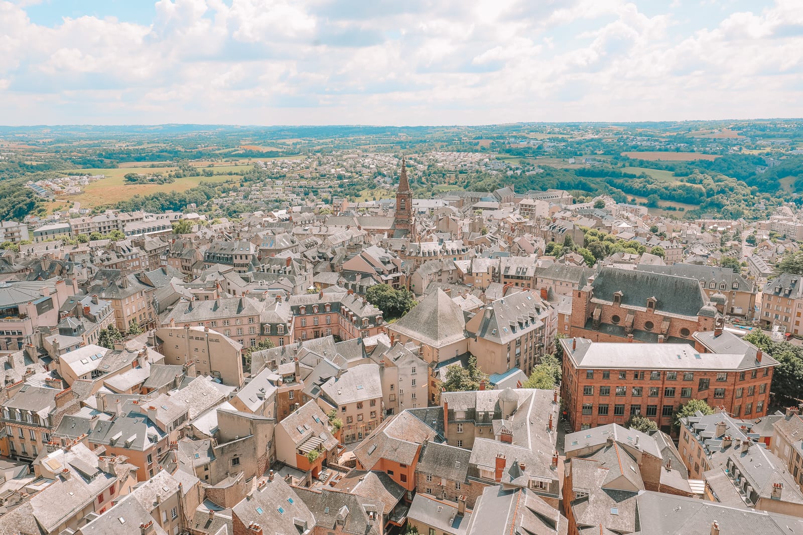 visiting pretty city