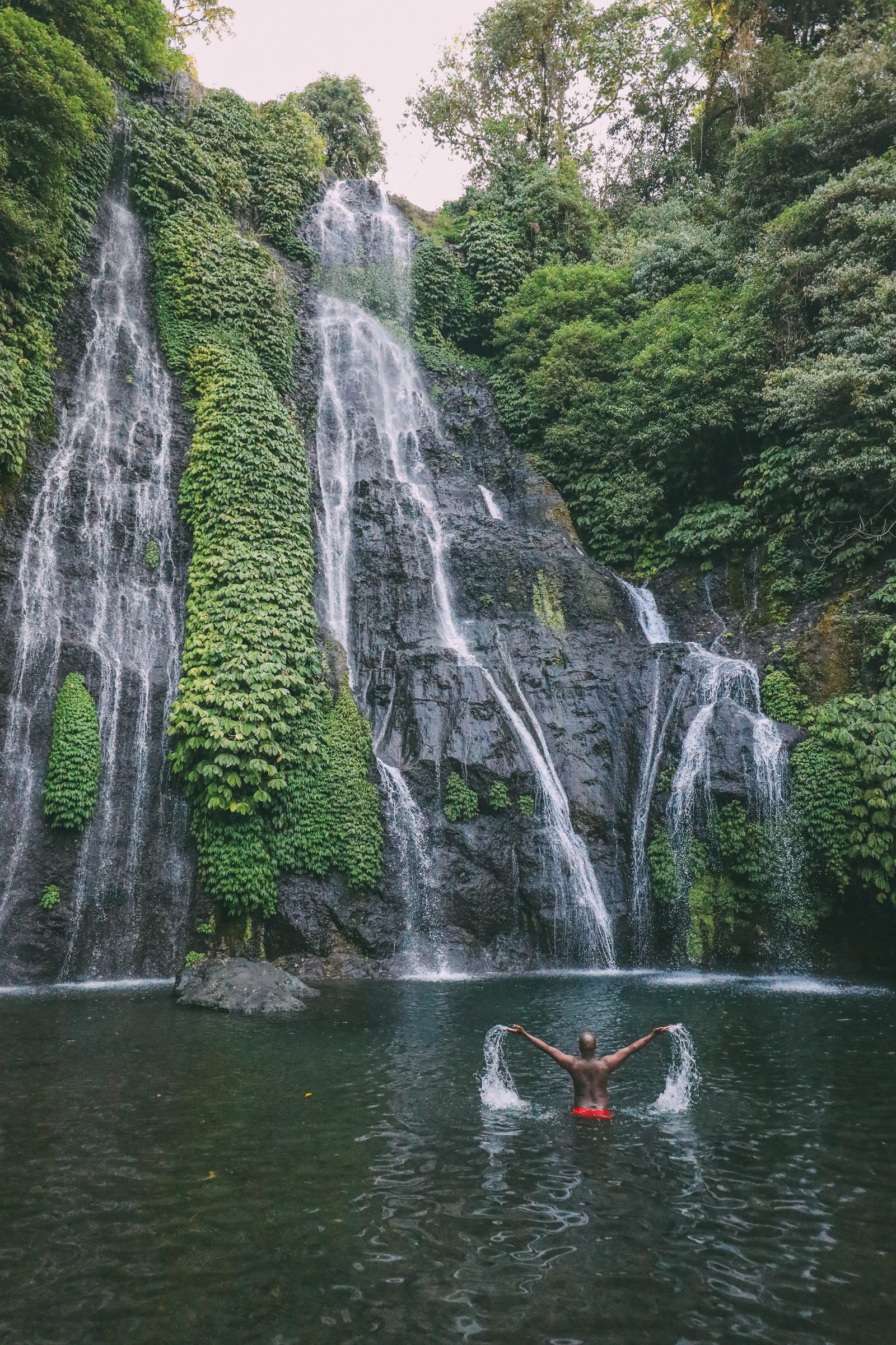banyumala twin waterfalls
