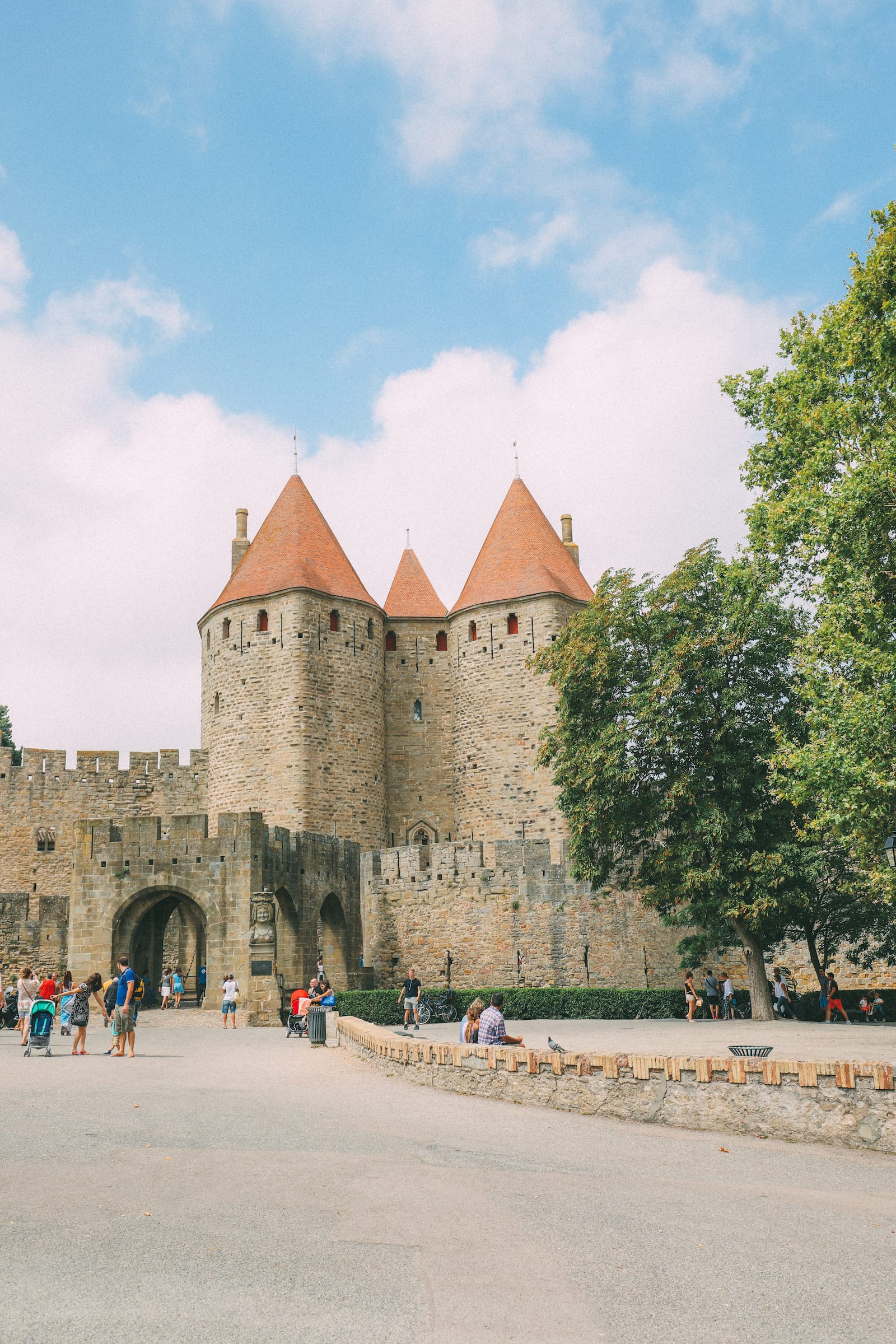 photos postcards carcassonne