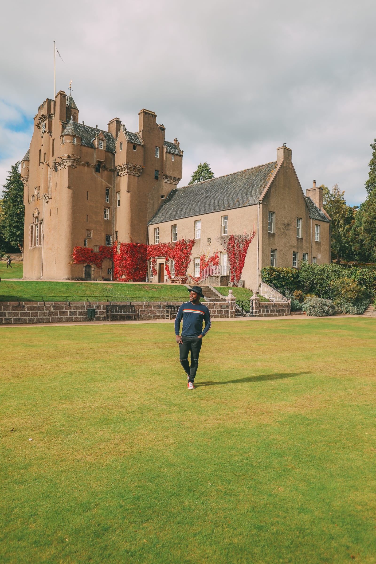 exploring crathes castle