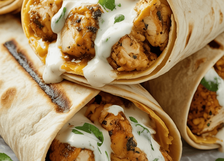 cheesy garlic chicken