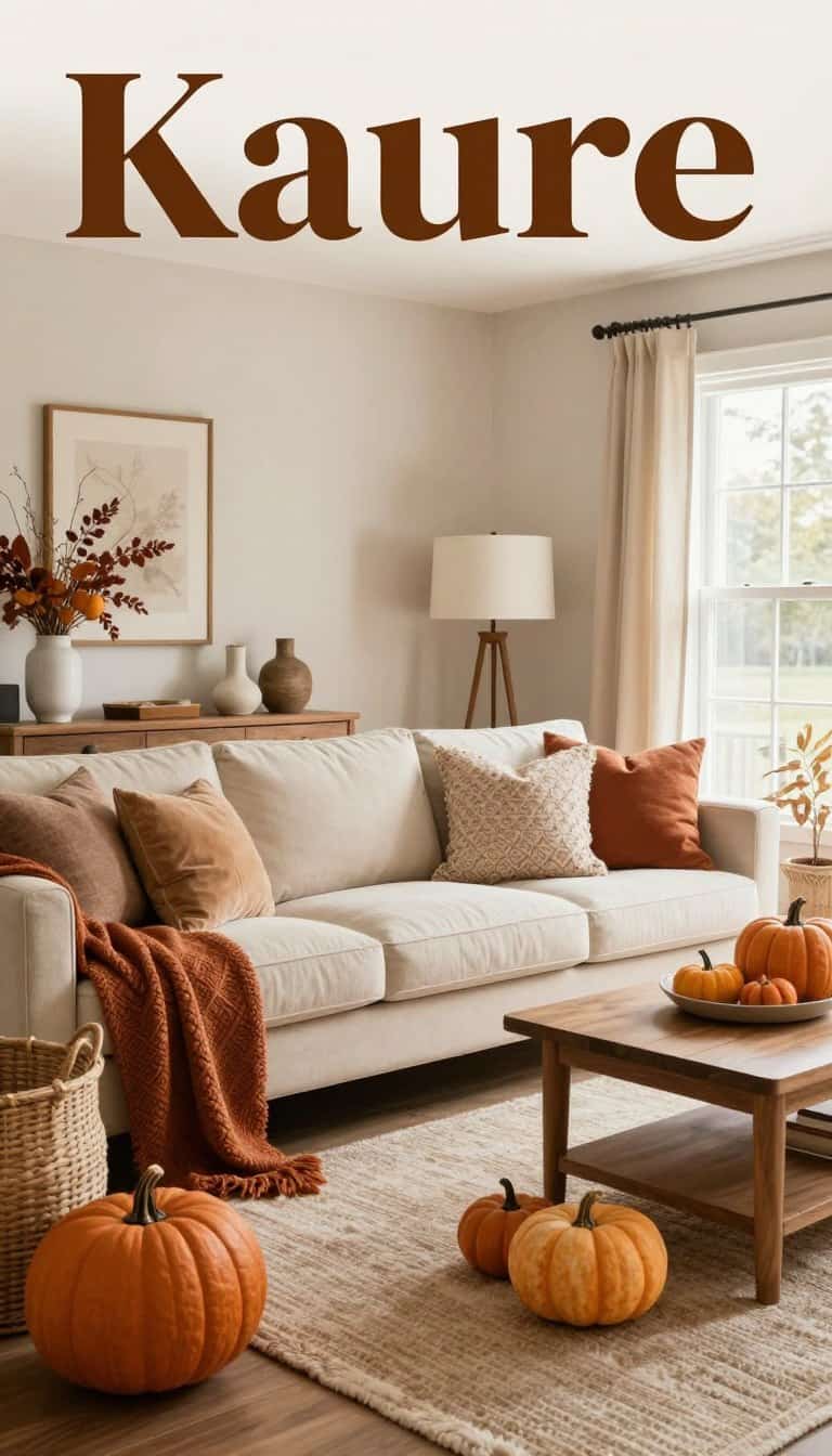 cozy fall living