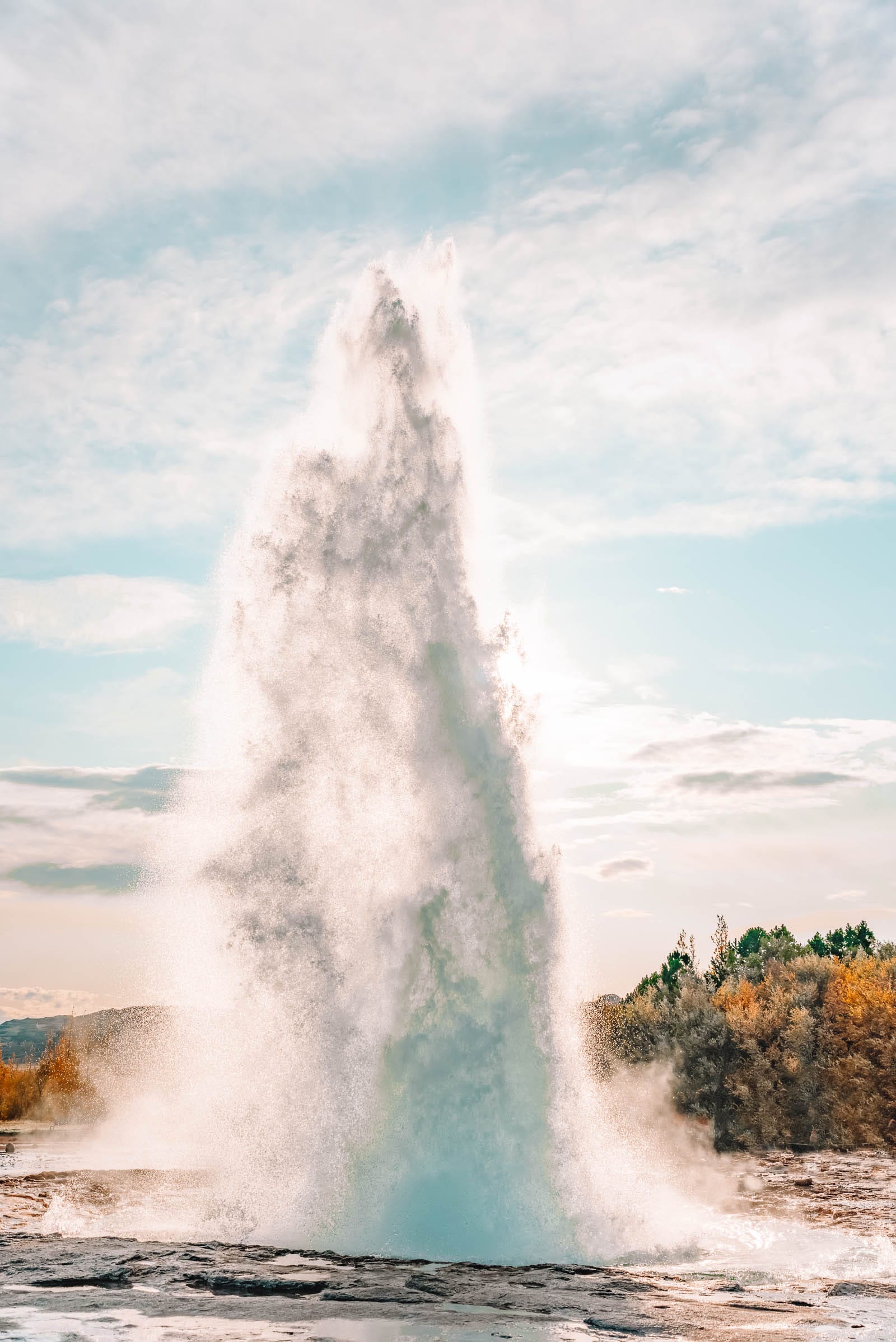 visiting geysir iceland