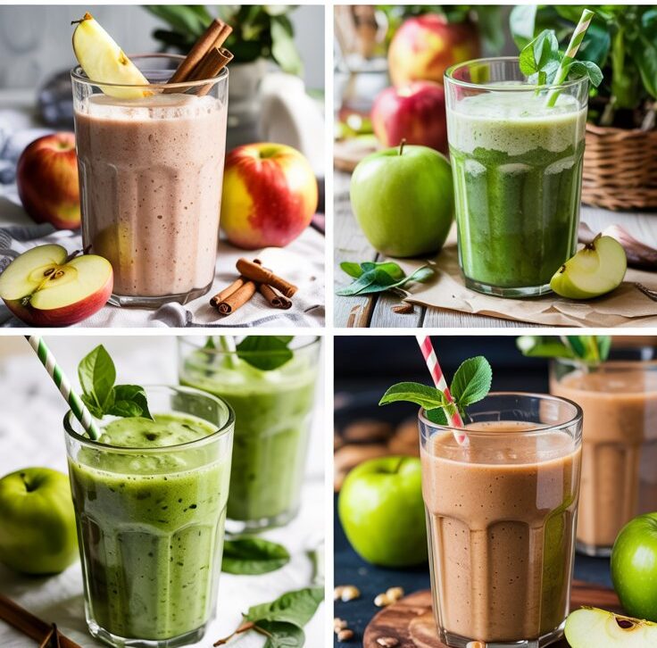 healthy apple smoothie