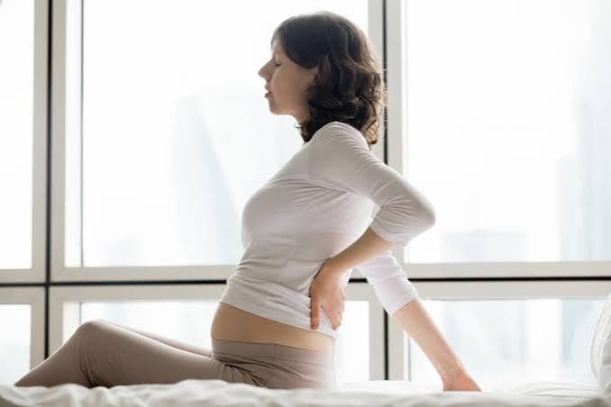 hip pain during
