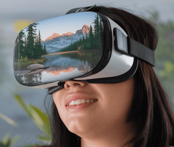 virtual nature eases