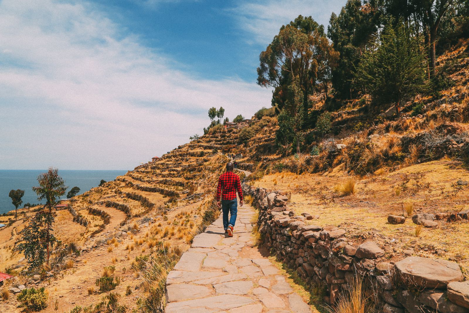 visiting taquile island