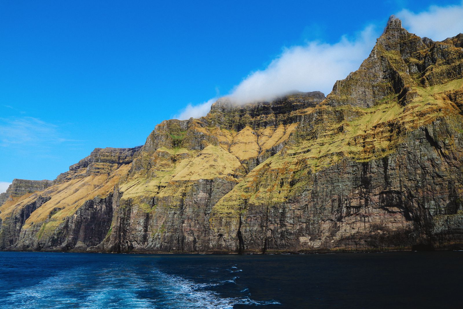 vestmanna sea cliffs