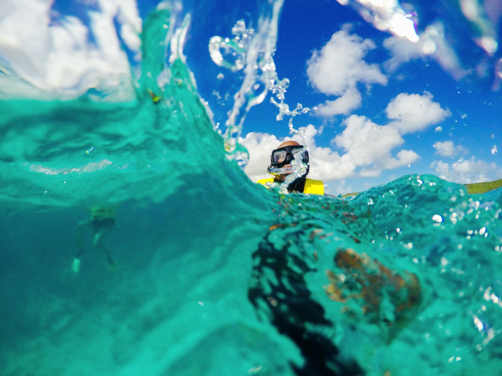 photos postcards snorkelling