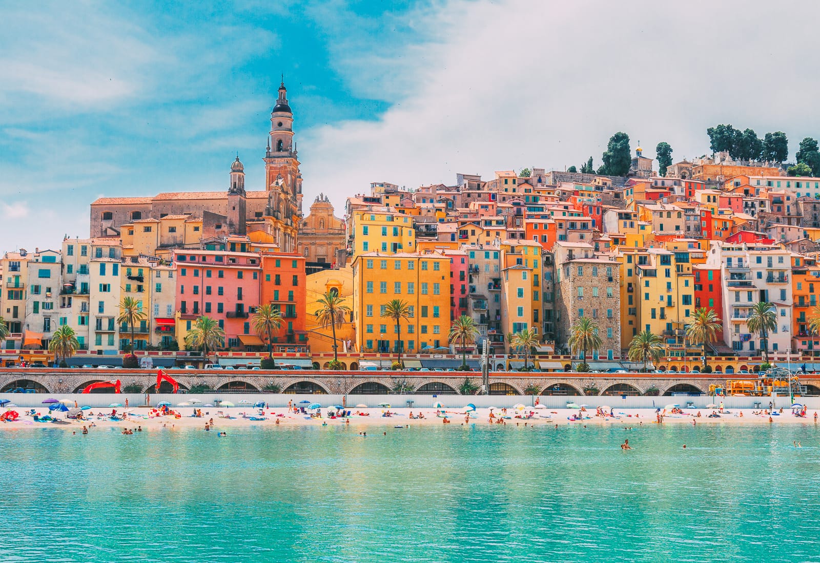colourful towns cities