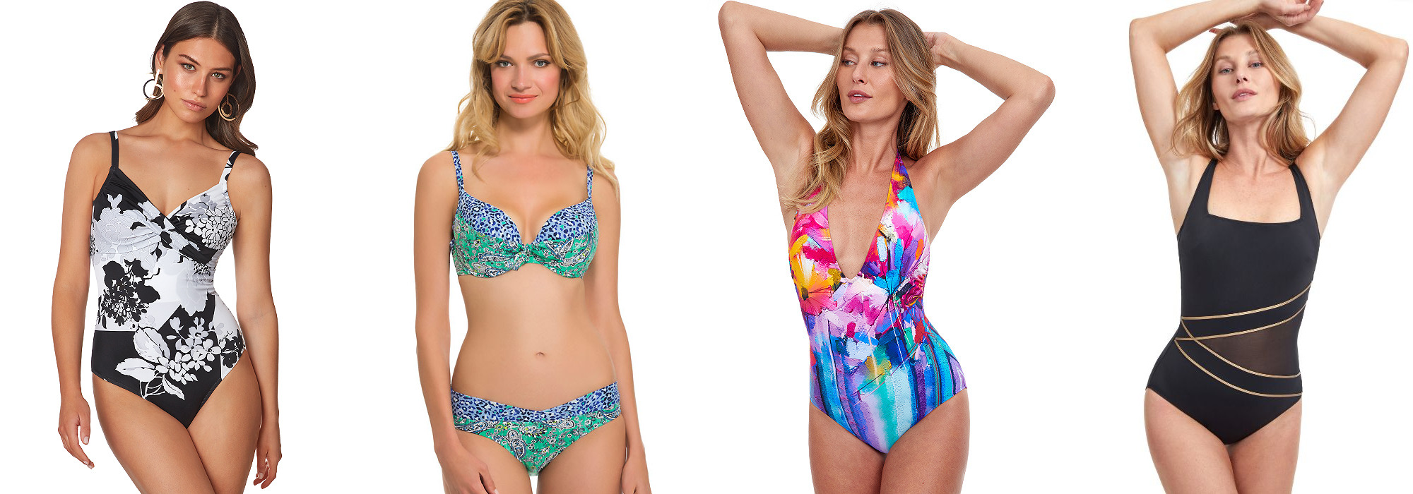 contrasting swimwear most