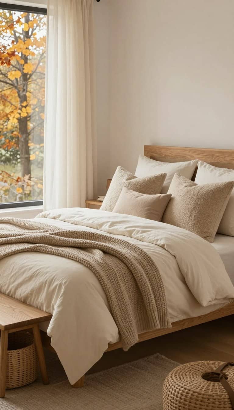 fall bedroom