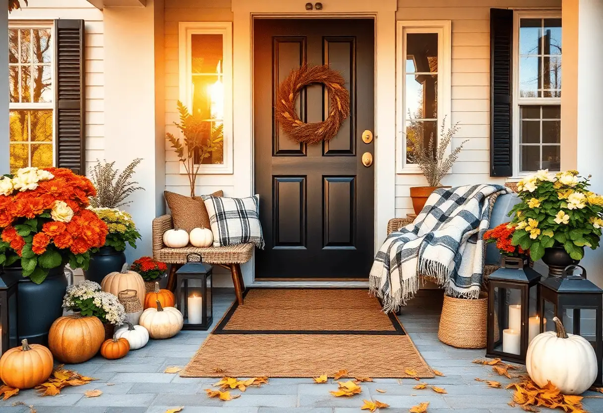 fall porch looks feel