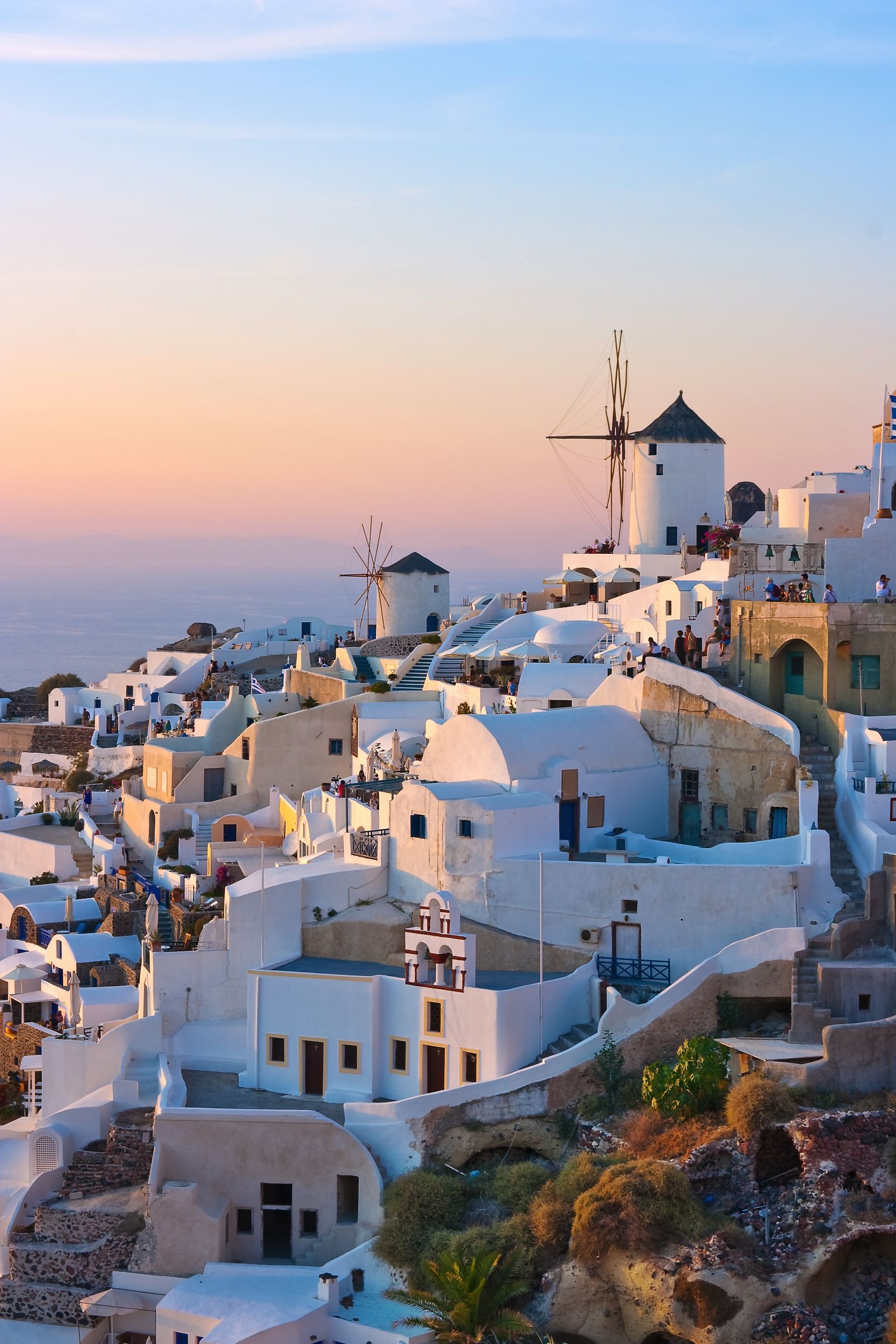future travel santorini