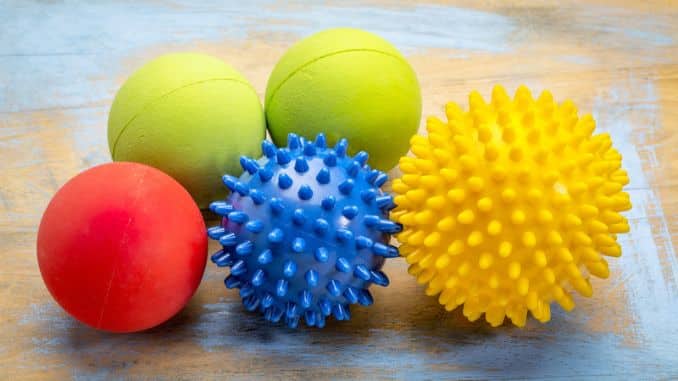 best massage ball exercises