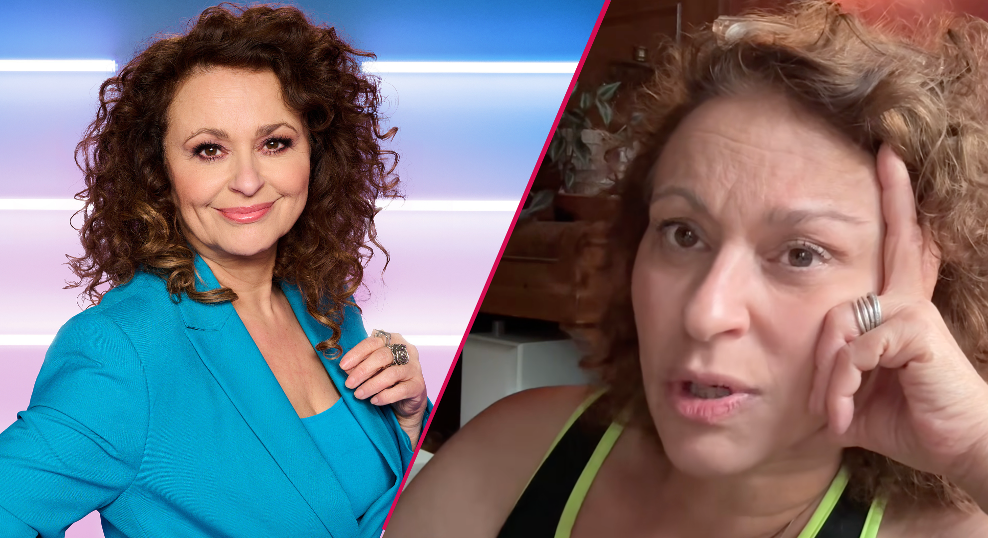 nadia sawalha confirms