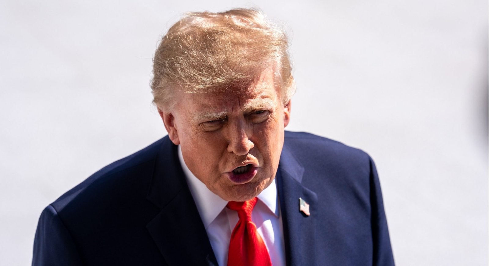 donald trump breaks