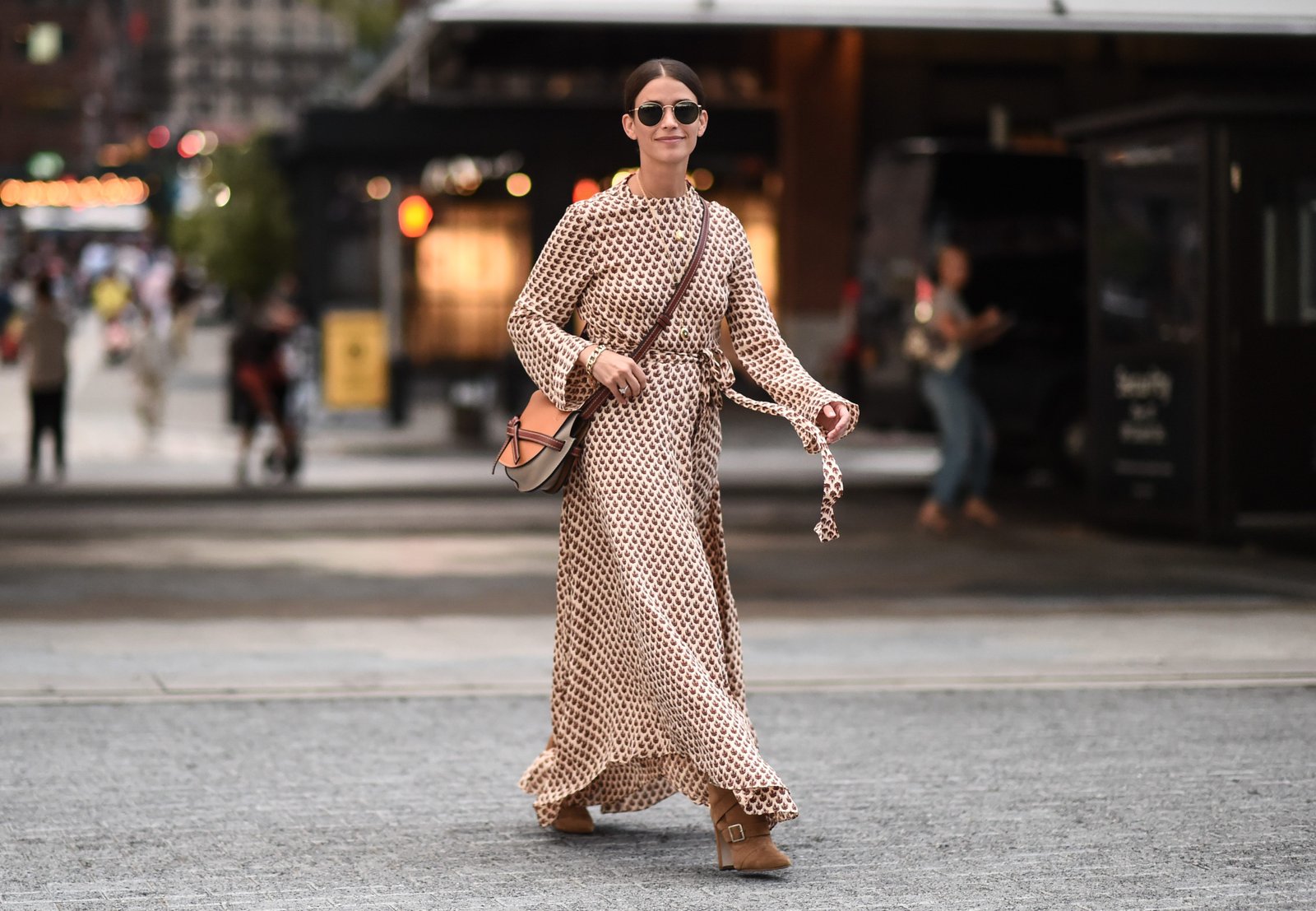 slimming fall maxi