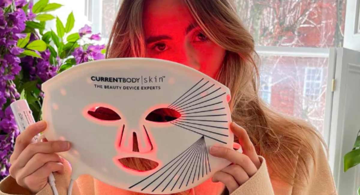 mscaras faciais led