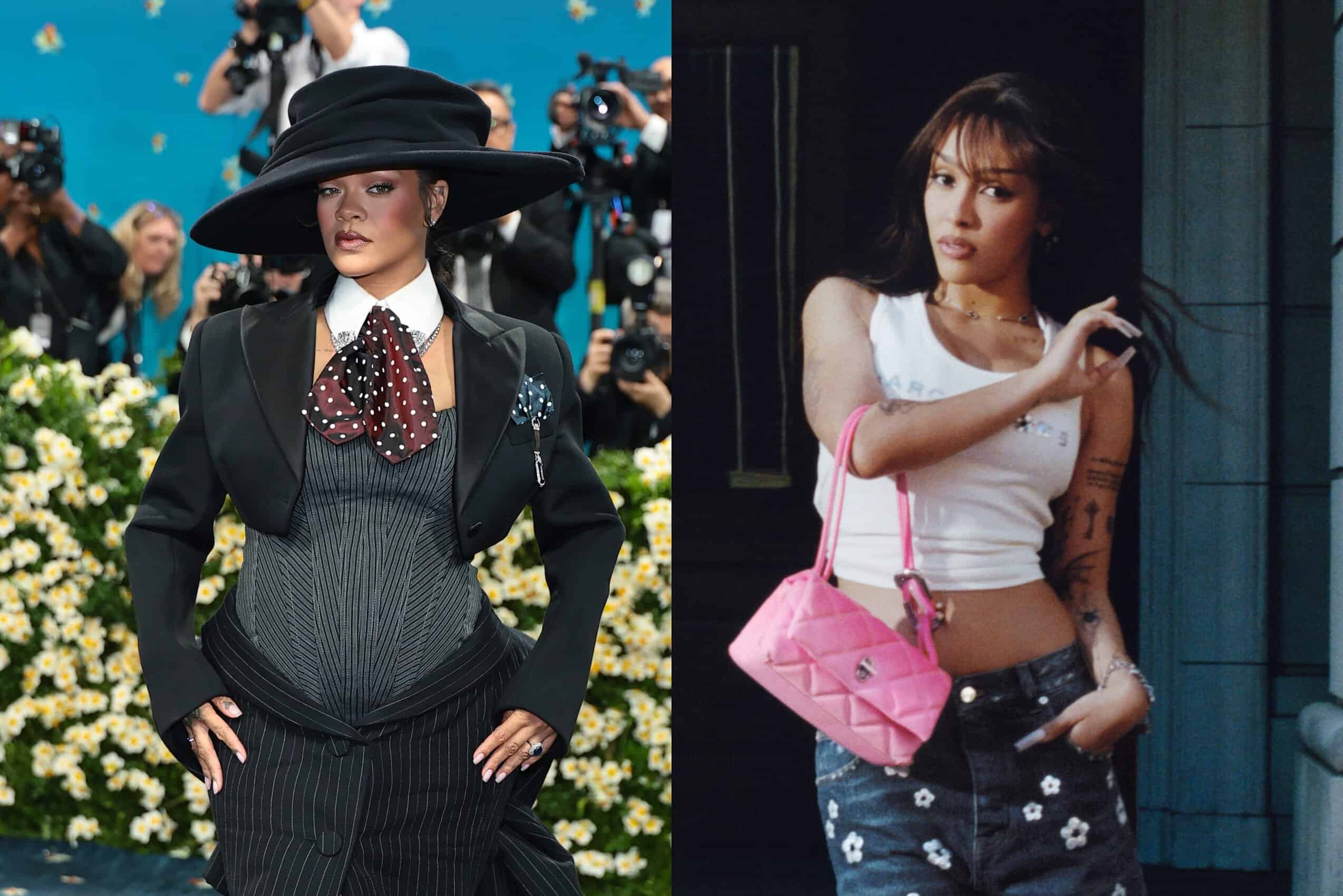 rihannas baby bump