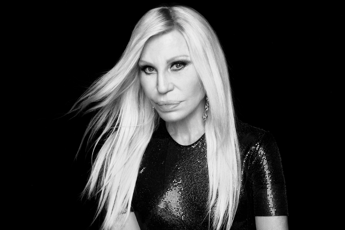 donatella versace launching