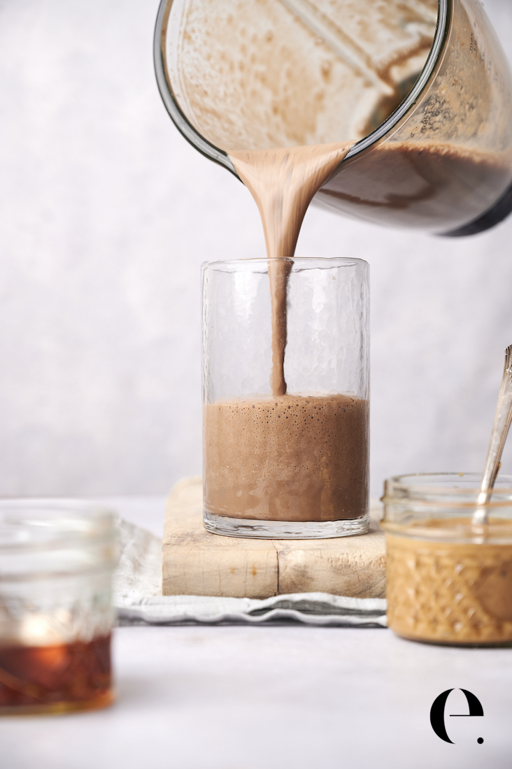 healthy chocolate banana