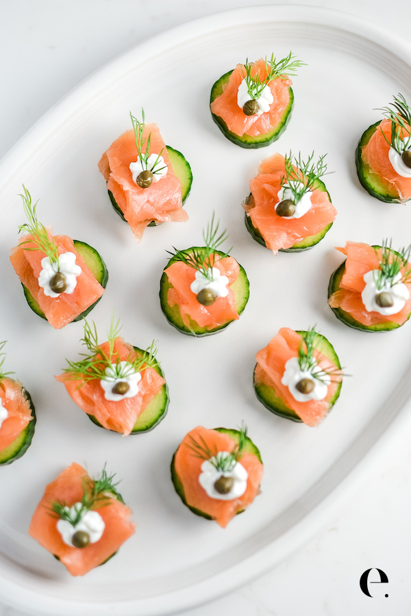elegant smoked salmon
