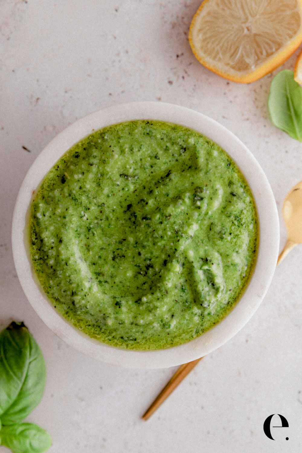 fresh basil pesto