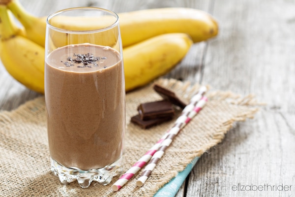 frozen banana cacao