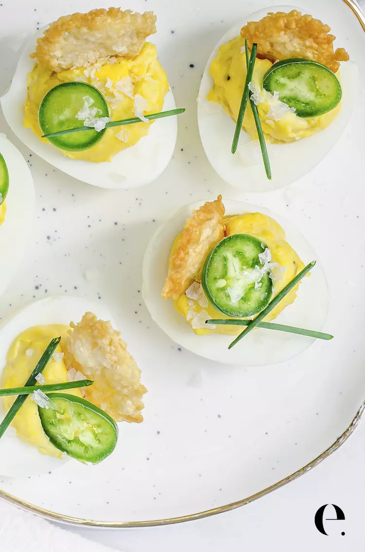 jalapeno deviled eggs