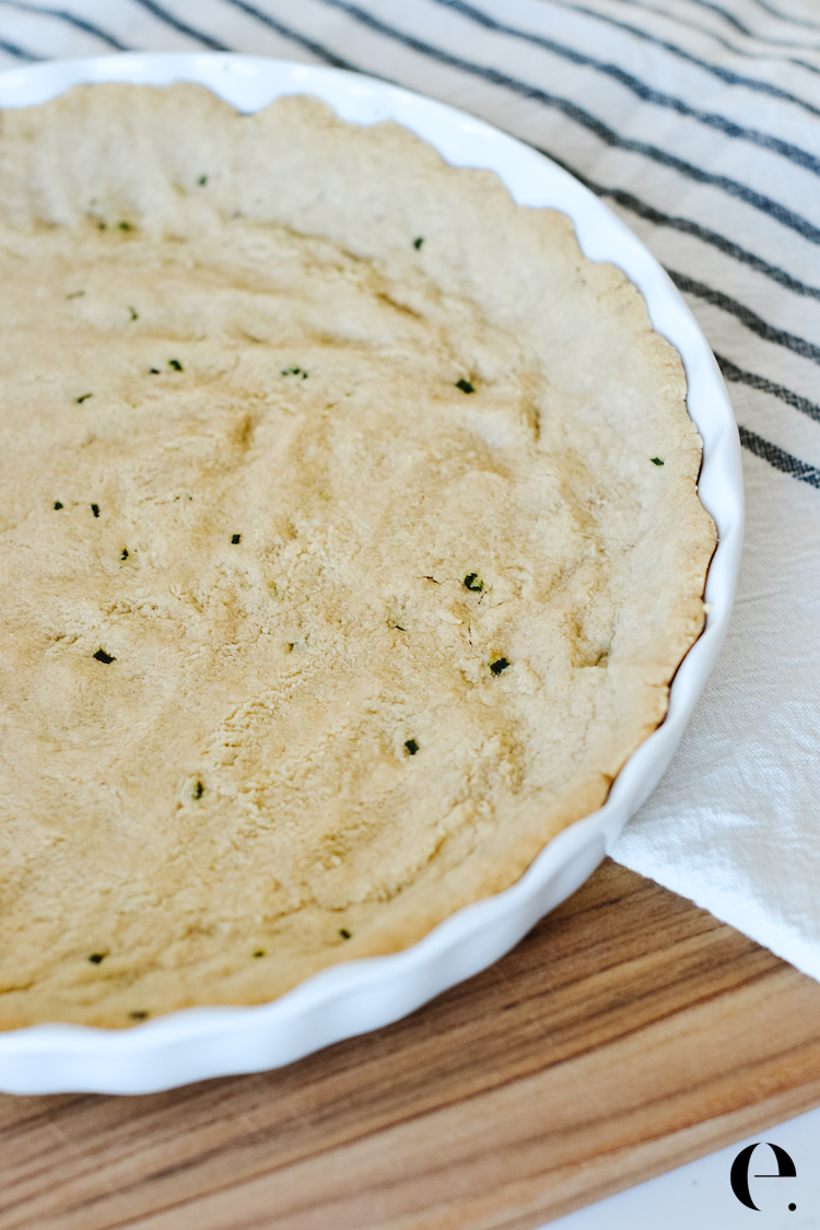 almond flour quiche