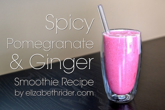 spicy pomegranate ginger