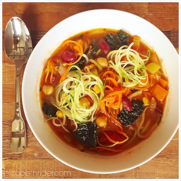veggie soup zucchini