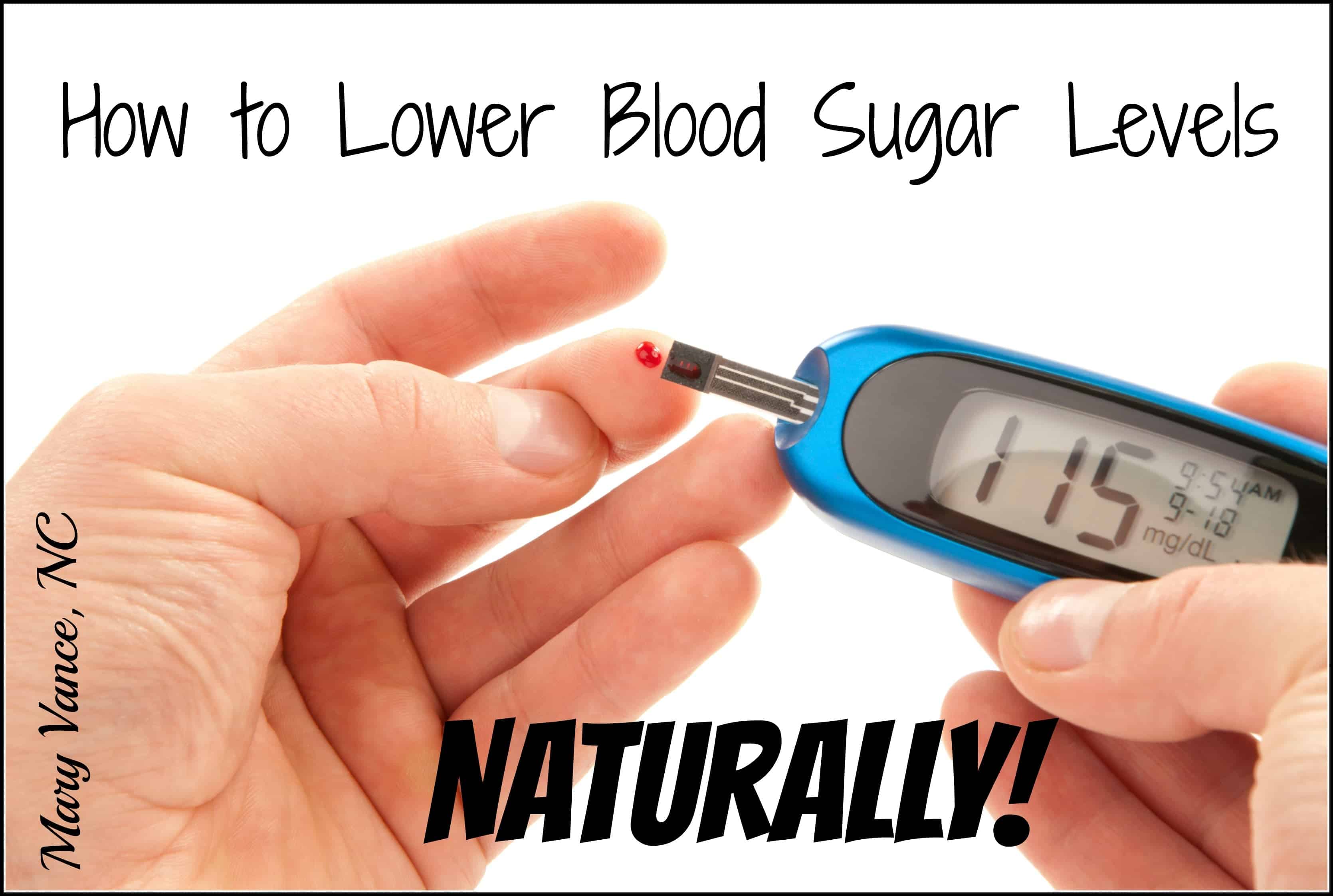 lower blood sugar