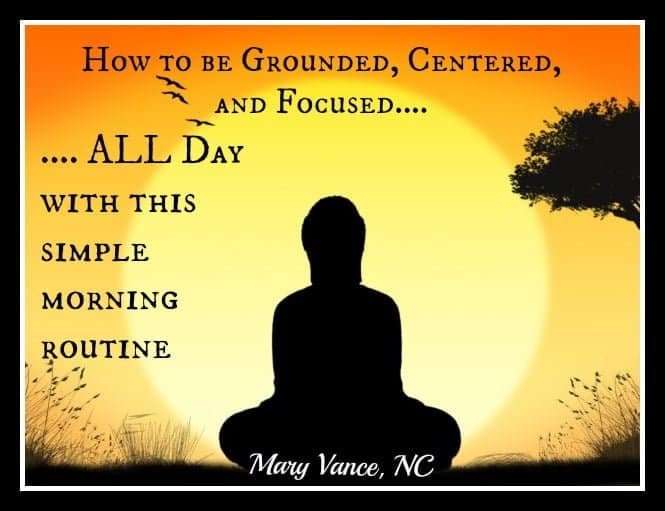 focused grounded centered