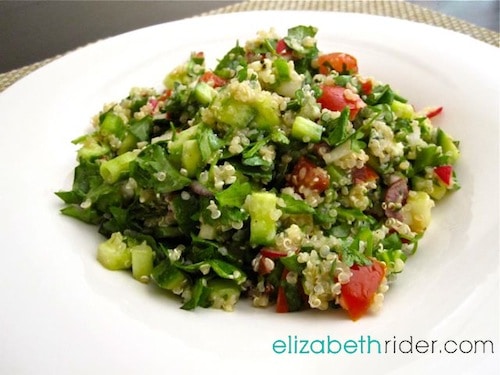 mediterranean herb quinoa