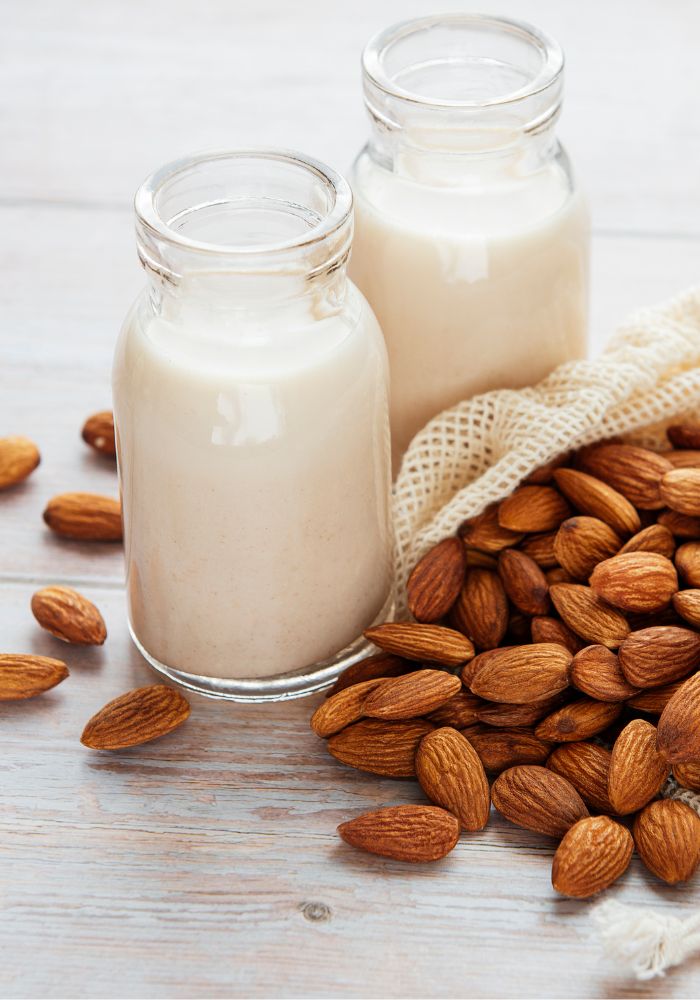 homemade almond milk