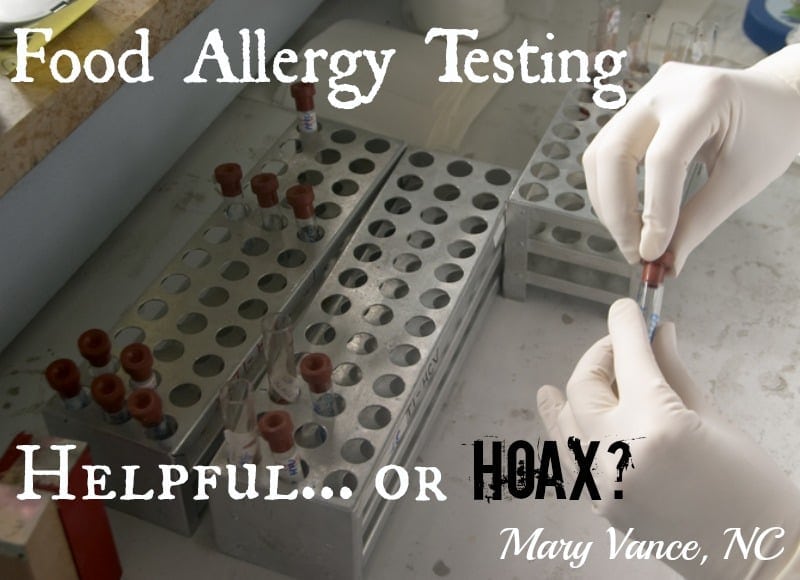 food allergy testing