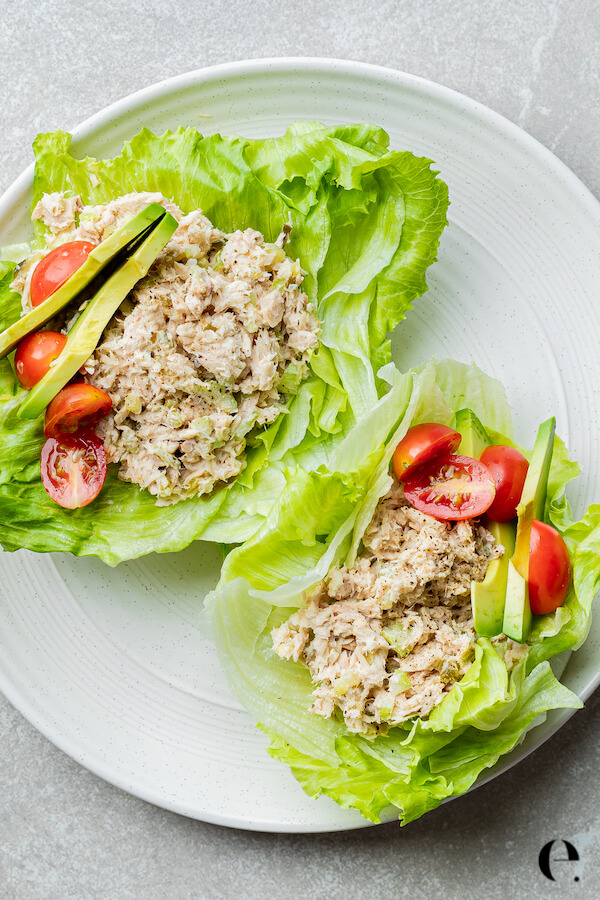tuna lettuce wraps
