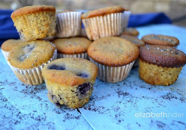 almond flour blueberry