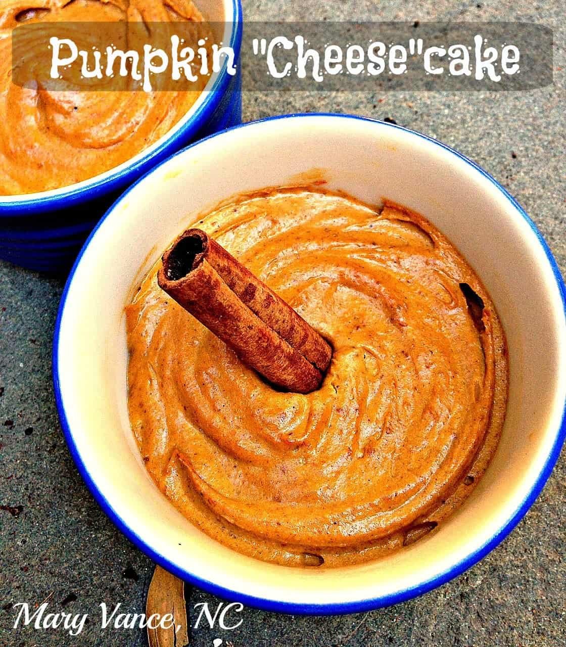 nobake vegan pumpkin