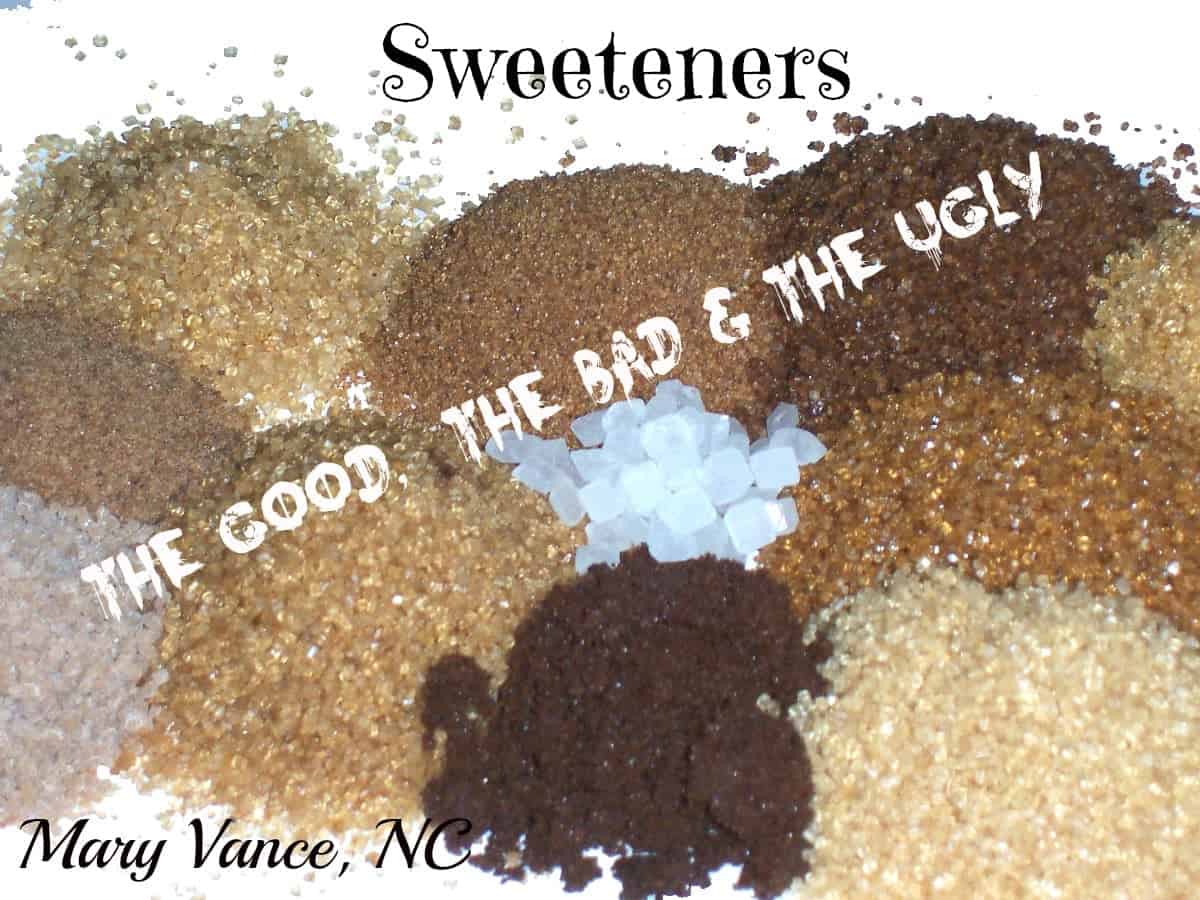 sweeteners good bad