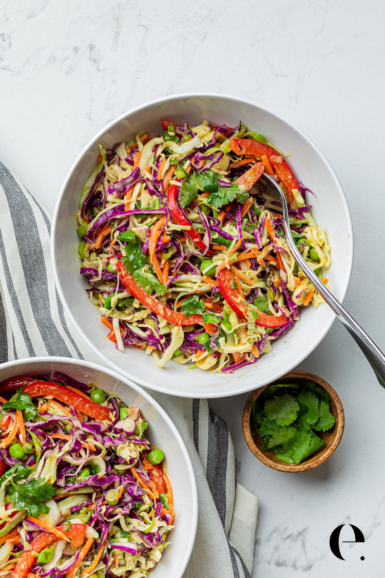 thai peanut slaw