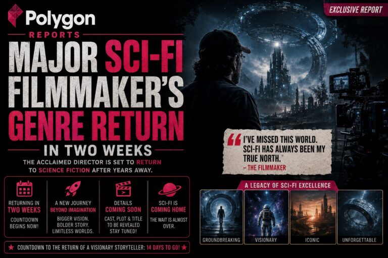 Polygon Reports Major Sci-Fi Filmmaker's Genre Return in Two Weeks