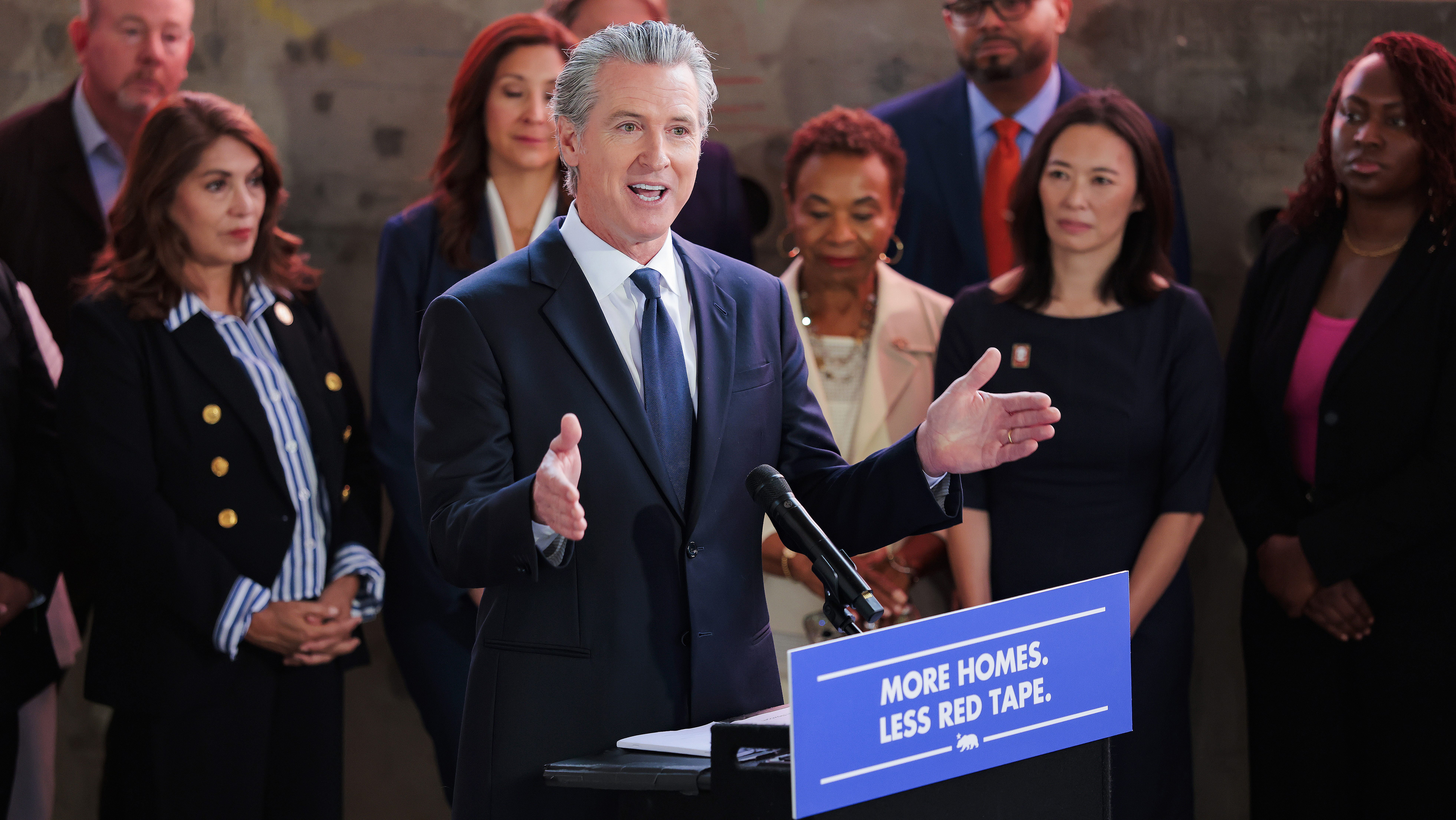 gavin newsom says