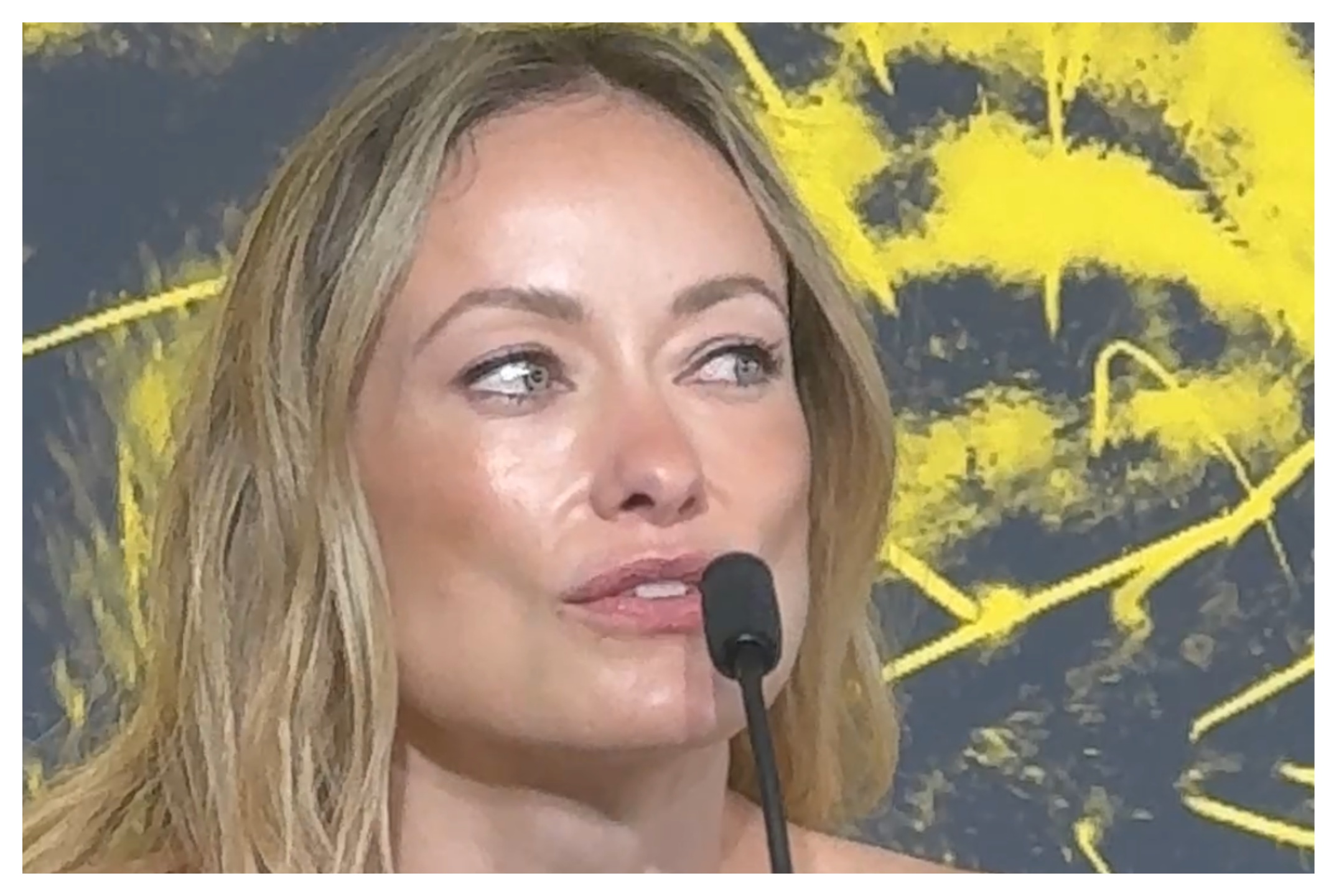 olivia wilde talks