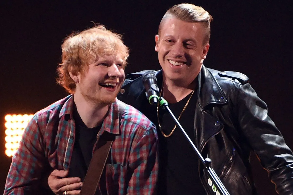 sheeran addresses macklemore