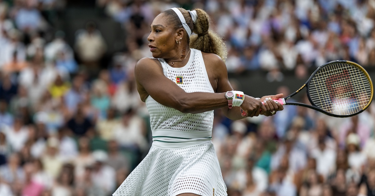 serena williams suffers