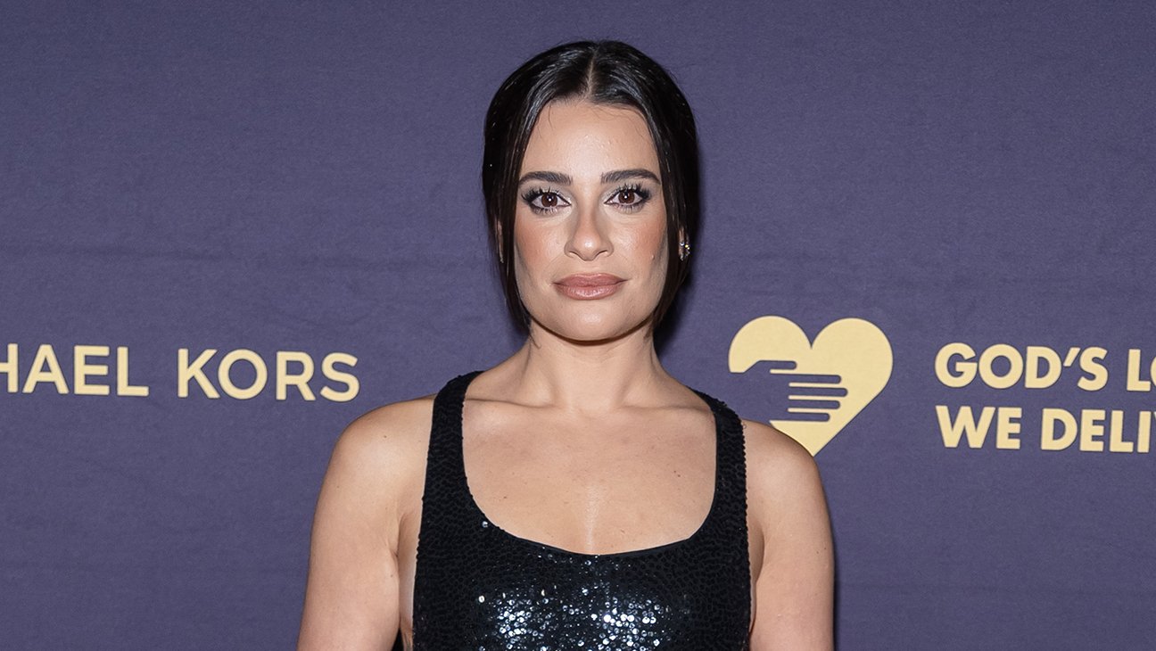 lea michele talks
