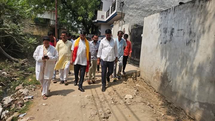 विधायक ने किया विकास कार्यों का भूमिपूजन